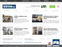 Tablet Screenshot of estav.cz